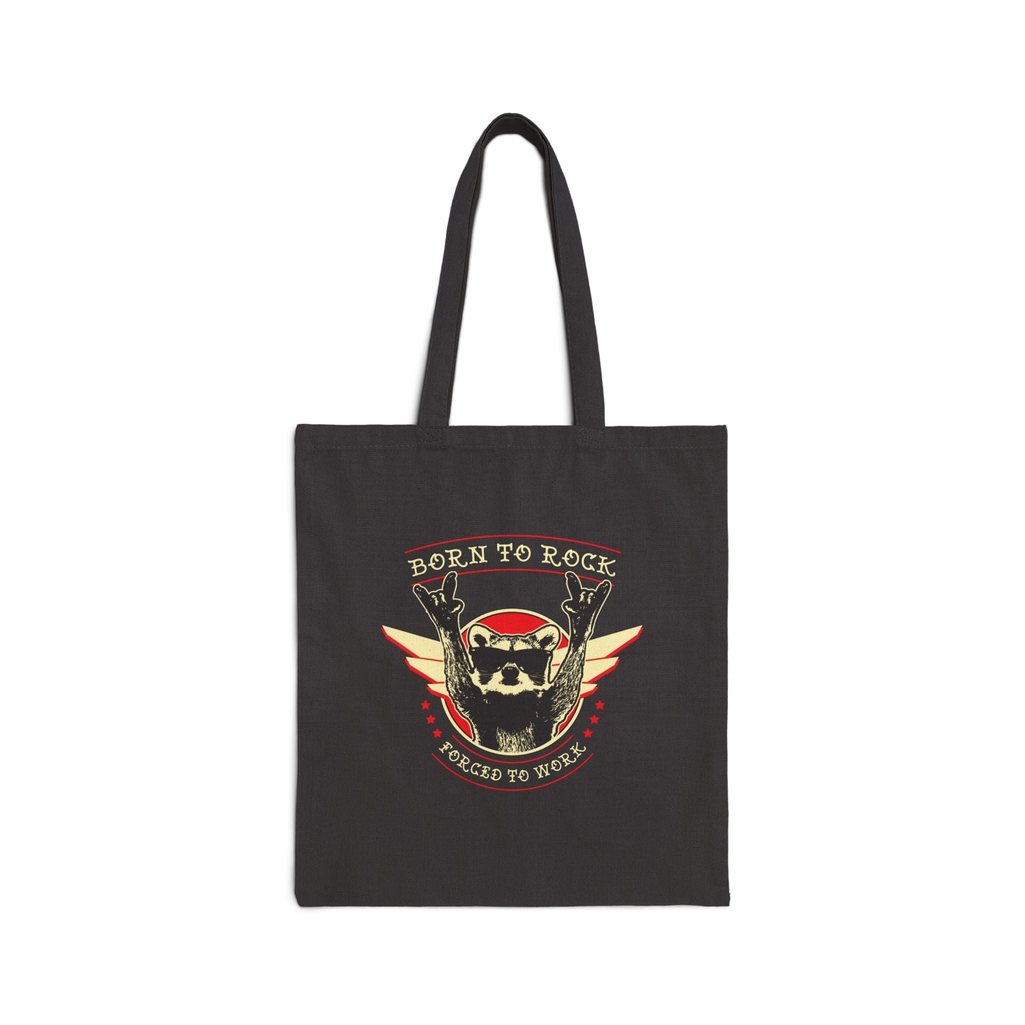 Born to Rock, Forced to Work Tote Bag