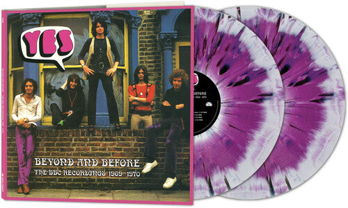 Yes - Beyond & Before - BBC Recordings 1969-1970 - PURPLE/WHITE SPLATTER