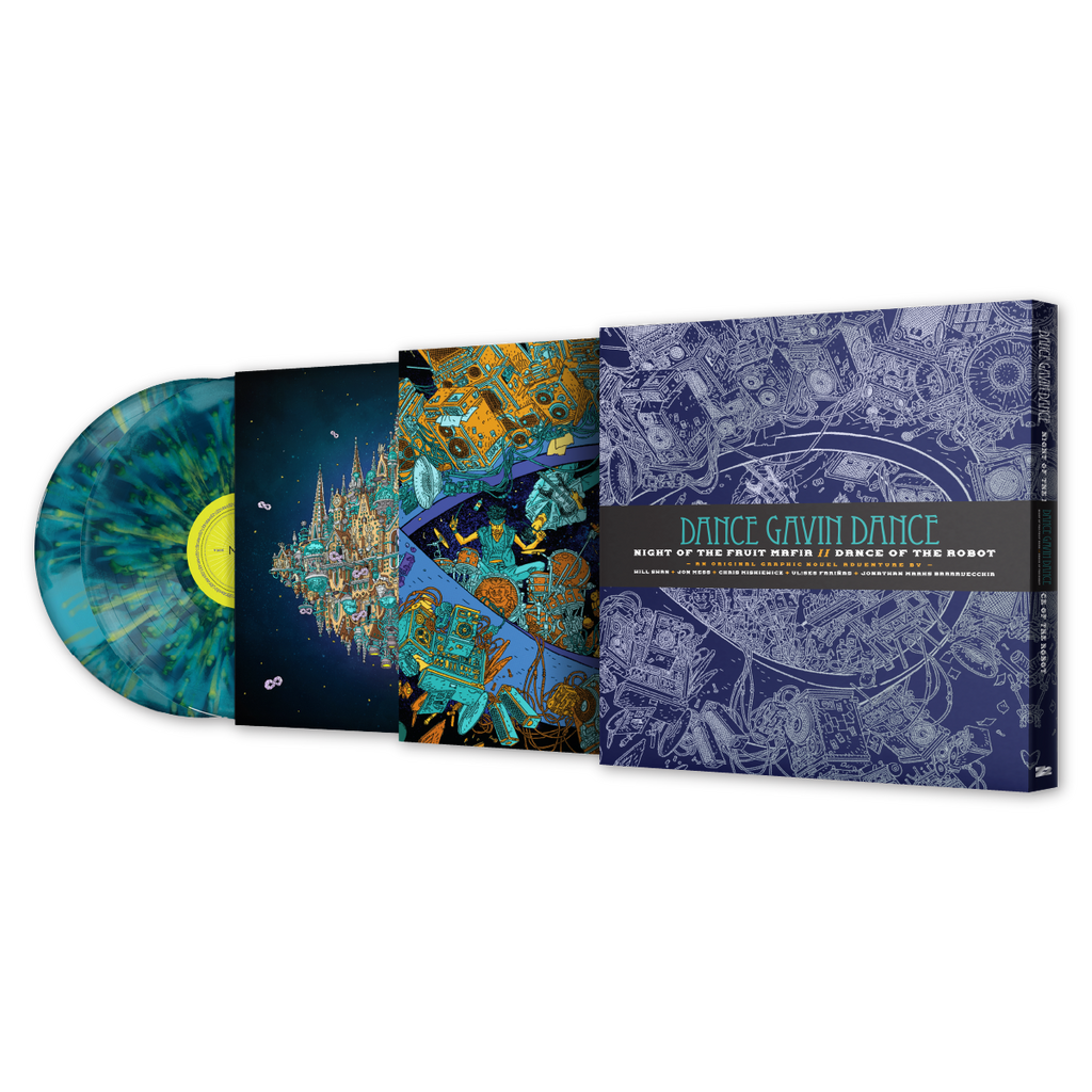 Dance Gavin Dance: Night of the Fruit Mafia // Dance of the Robot - Graphic Novel (Signed Platinum Edition)
