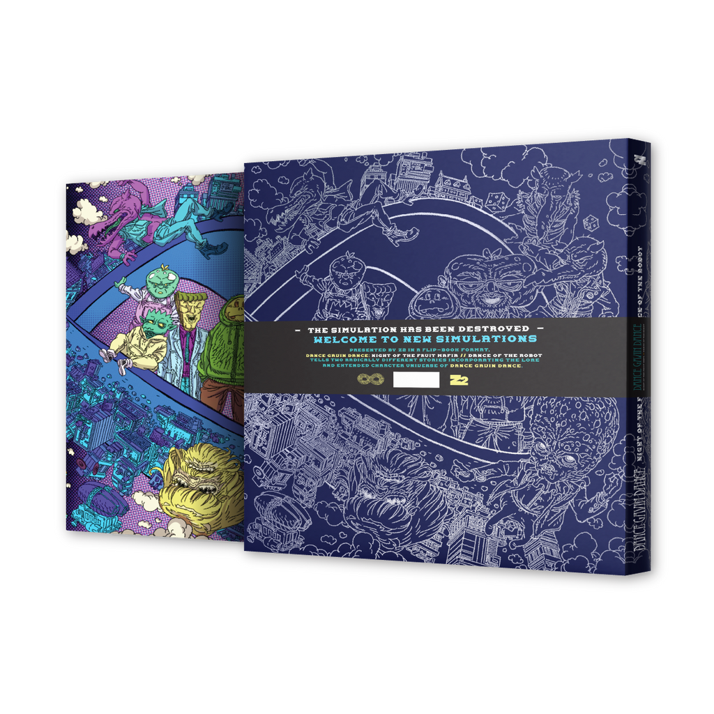 Dance Gavin Dance: Night of the Fruit Mafia // Dance of the Robot - Graphic Novel (Signed Platinum Edition)