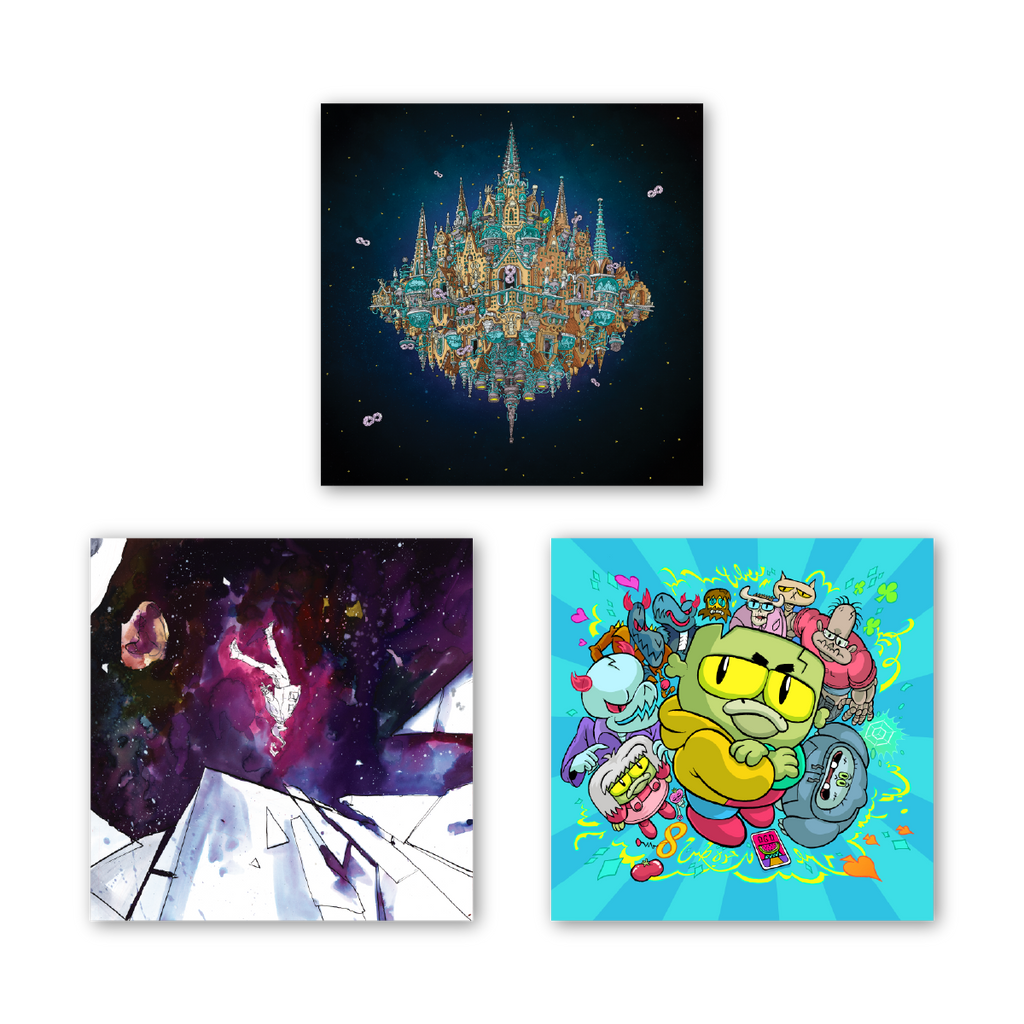 Dance Gavin Dance: Night of the Fruit Mafia // Dance of the Robot - Graphic Novel (Deluxe Vinyl Edition)